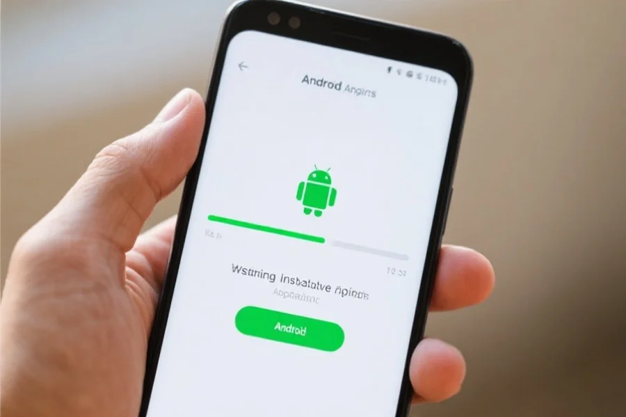 安卓手机正在安装恒耀App